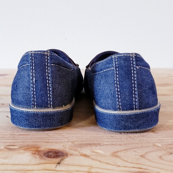 Grasshoppers denim loafers comfort shoe size 8.5 - Picture 7 of 7